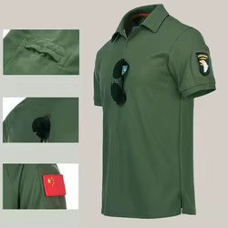 Jersey militar secado rápido transpirable hombre táctico