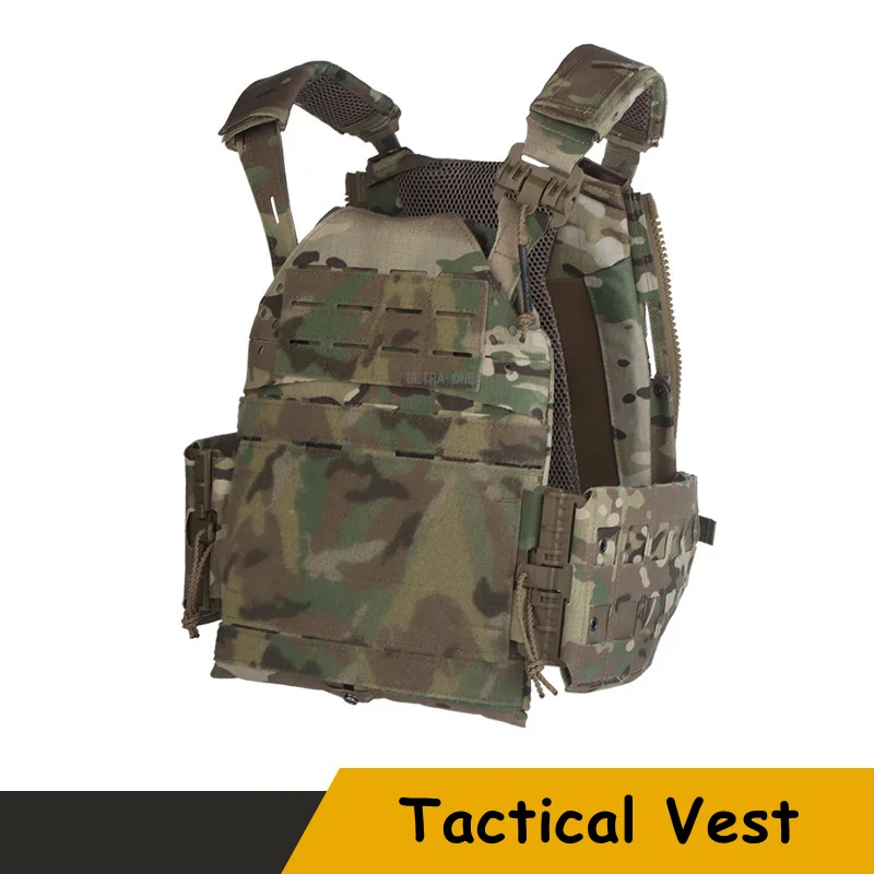 CS Chaleco táctico MOLLE de liberación rápida para caza exterior - imagen 2