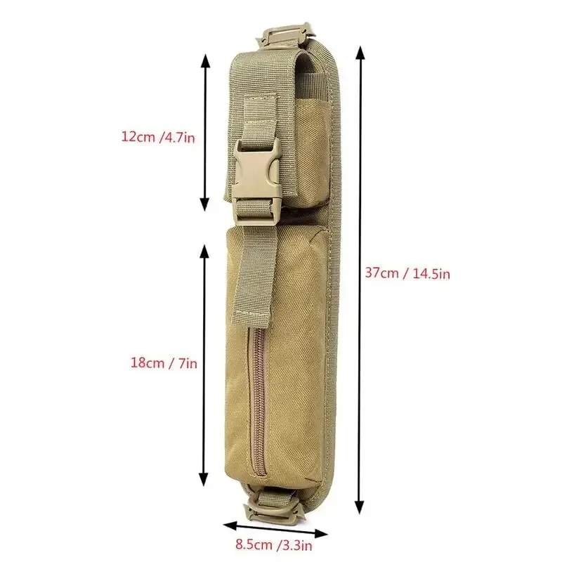 Bolsa táctica MOLLE con correa – Accesorios y herramientas EDC - imagen 4