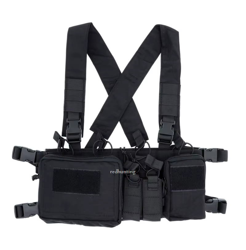 Chaleco táctico MOLLE Multicam para exteriores con bolsillos - imagen 3