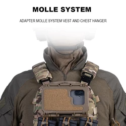 Funda Táctica MOLLE para Teléfono – Chaleco Airsoft y Caza