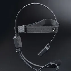 WADSN Auriculares tácticos de conducción ósea con Kenwood PTT