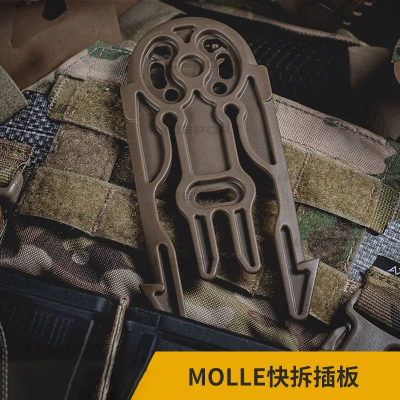Soporte de pistola MOLLE con liberación rápida y bloqueo horquilla - imagen 4
