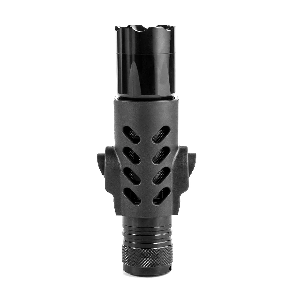 Funda linterna táctica MOLLE con clip para cinturón - imagen 5