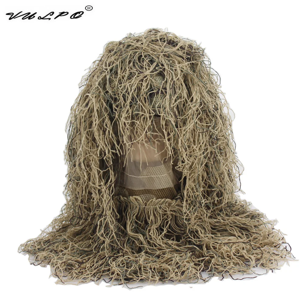 Traje Ghillie Airsoft Capucha – Camuflaje Francotirador Táctico - imagen 4