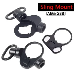 Adaptador eslinga rápida QD M4 M16 AR15 de pulsador AEG GBB táctico