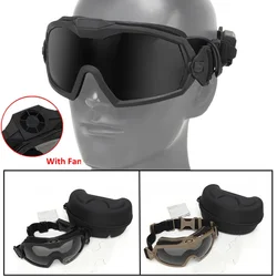 Motor Paintball – Gafas Tácticas Antivaho Lente Intercambiable