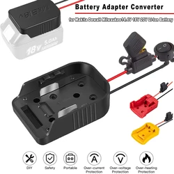 Adaptador de batería Li-ion para Makita Dewalt Milwaukee casero
