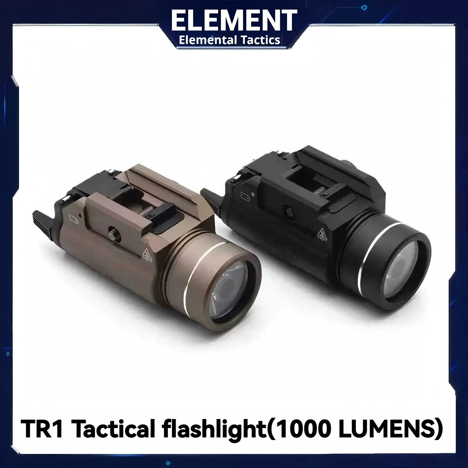 Linterna táctica TR-1 LED alta luminosidad con colgante - imagen 4