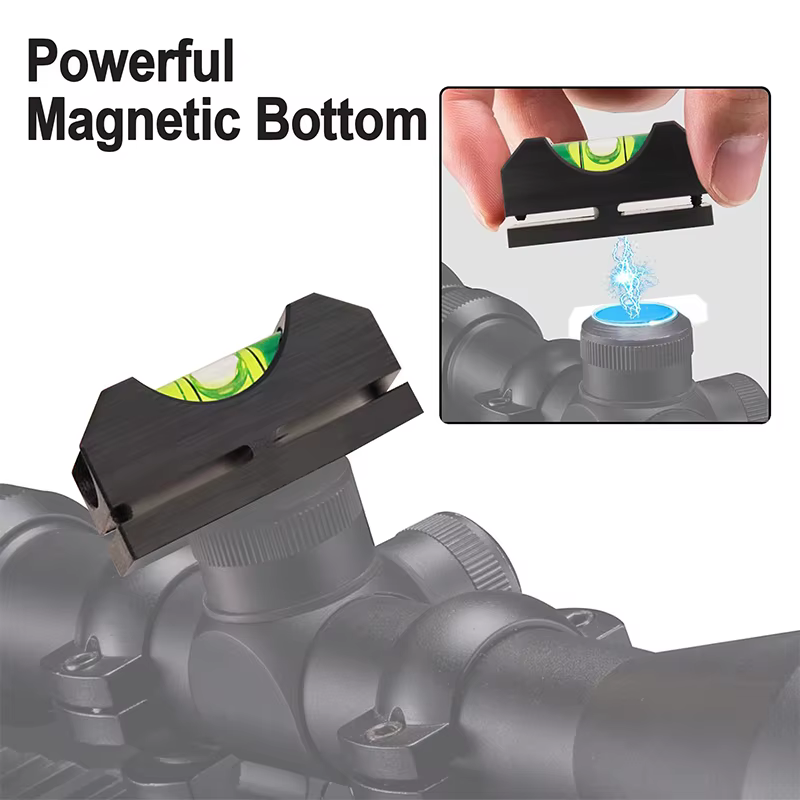 Sistema de nivelación magnética de burbuja para montaje de visor - imagen 2