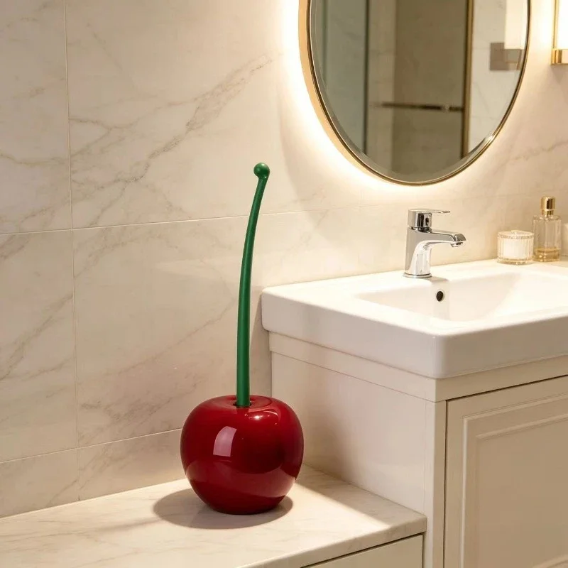 Cepillo de baño Cherry mango largo, cerdas suaves - imagen 2