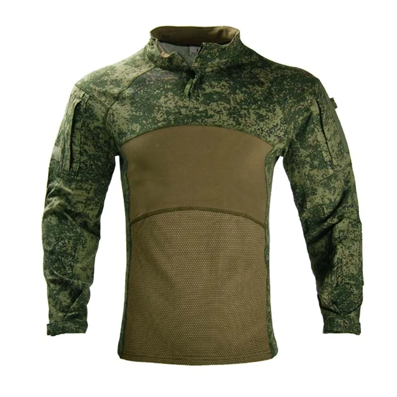 Camiseta táctica cargo G4 manga larga resistente desgaste hombre