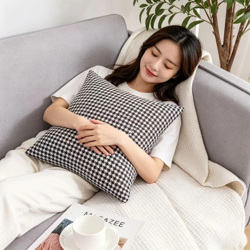 Funda de almohada Qiandongge estilo nórdico ligera – para cama - imagen 4