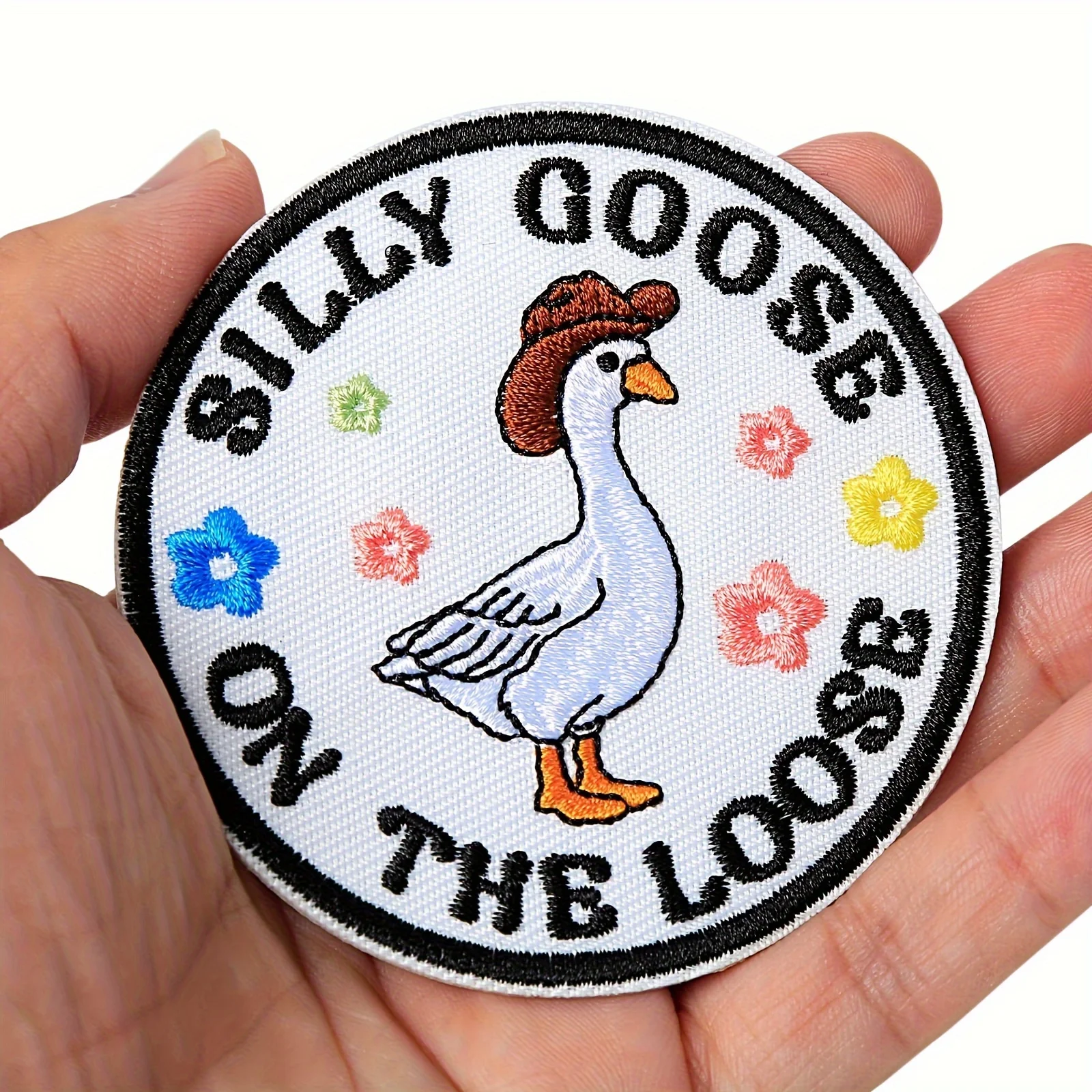 Parche velcro bordado para MOLLE Silly Goose animal lindo DIY - imagen 3