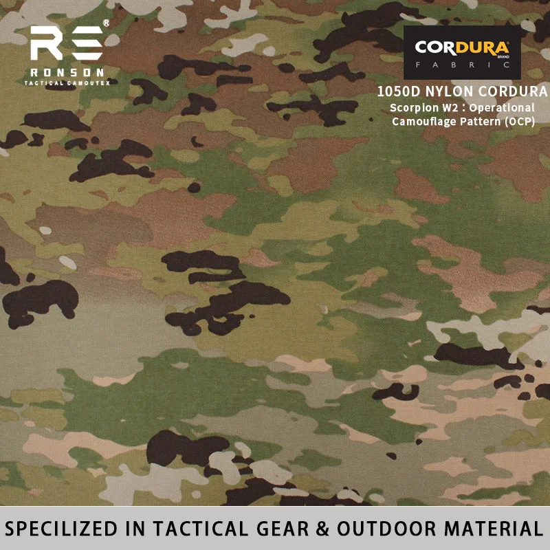 Scorpion W2 OCP tela oxford táctica nailon impermeable duradera