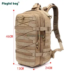 AVA101 Mochila táctica camuflaje 900D 20-35L MOLLE al aire libre