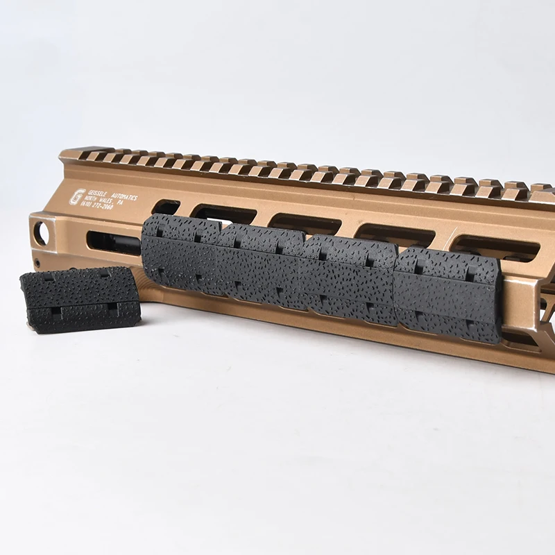 Kit cubrerrieles M-LOK nailon – Empuñadura bajo perfil airsoft