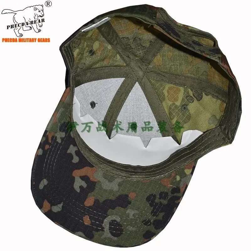 Gorra de ciclismo vista lateral y trasera