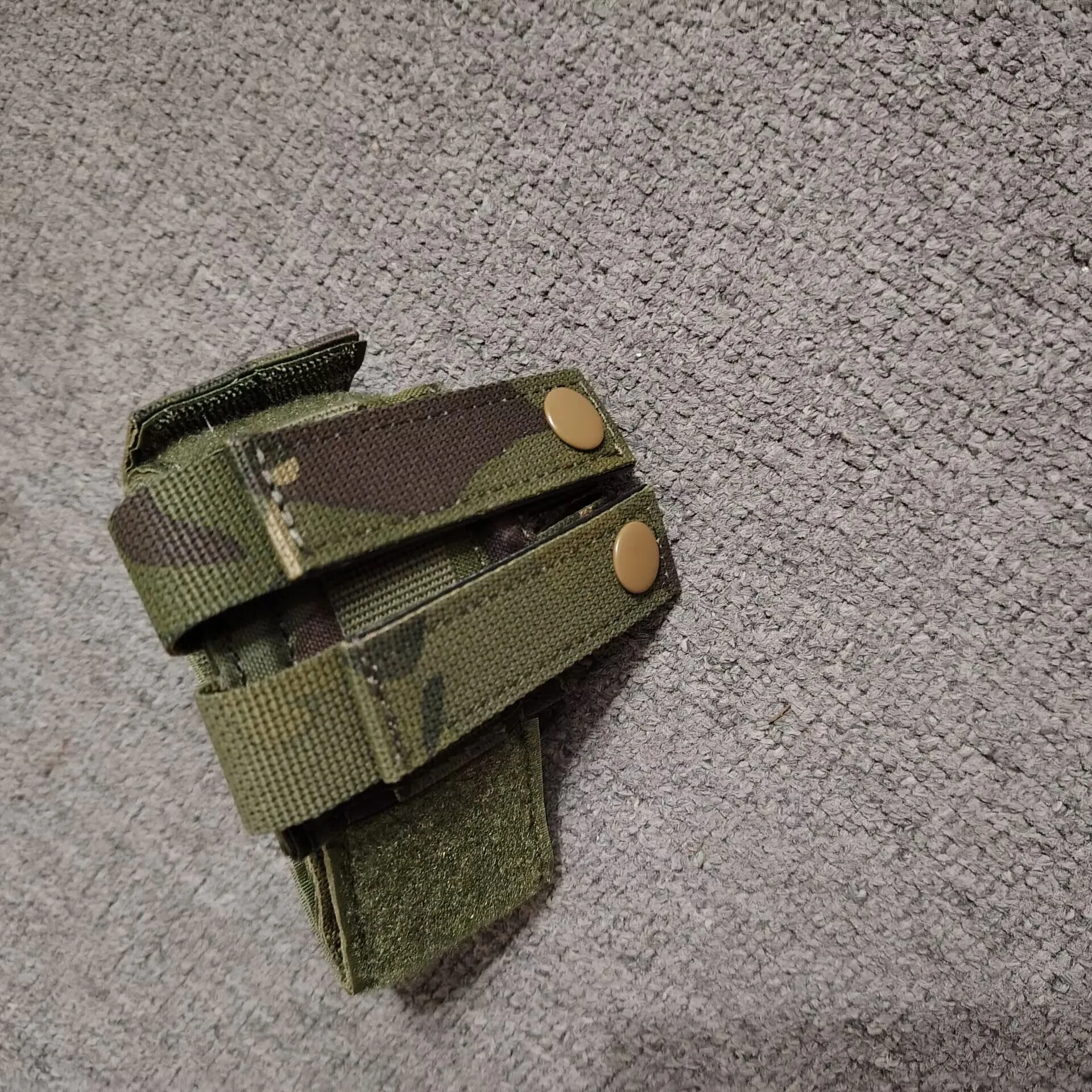 Cinturón táctico Kydex MOLLE verde camuflaje con hebilla - imagen 5