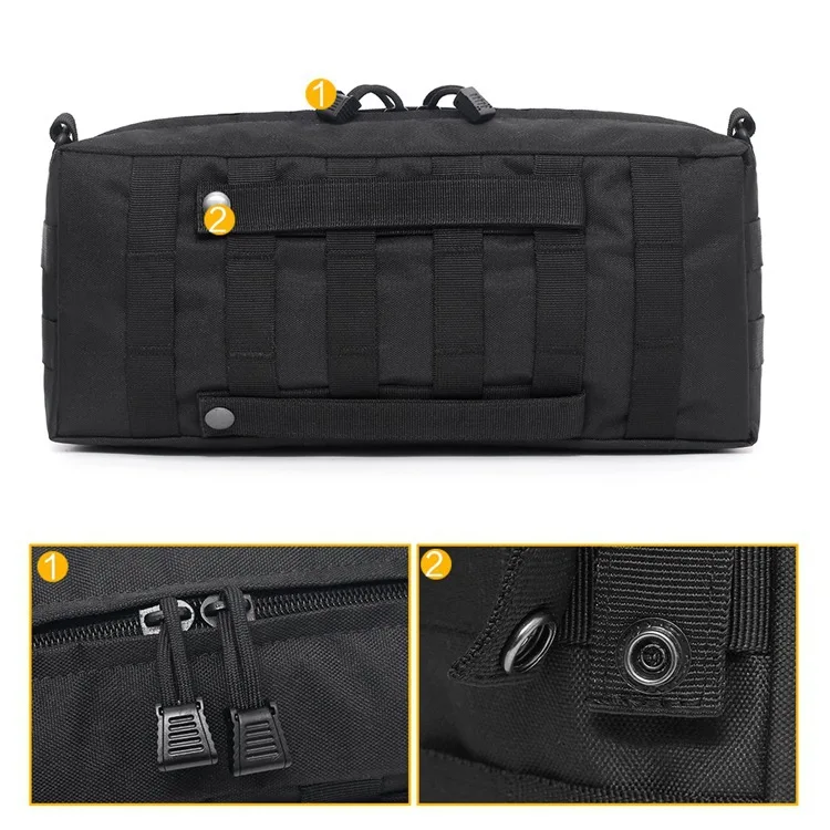 Bolsa táctica MOLLE multiusos – Gran capacidad para outdoor y caza - imagen 4