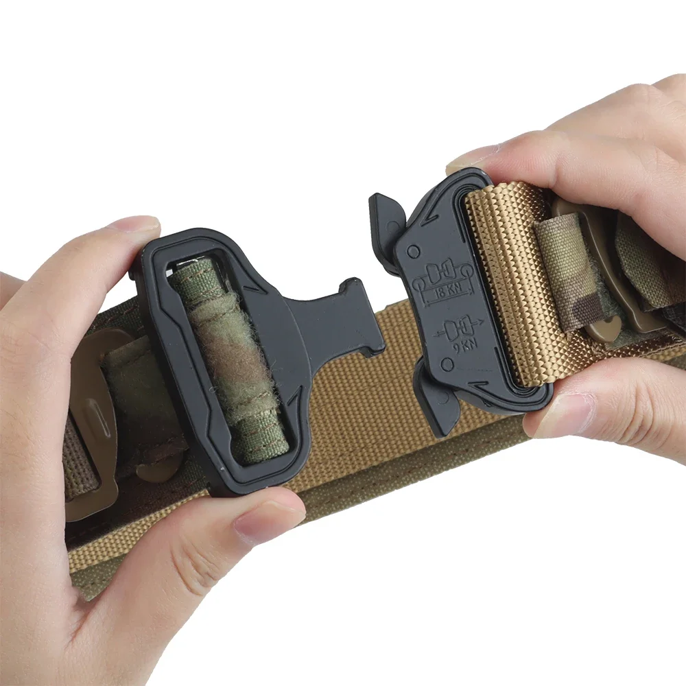 SINAIRSOFT Cinturón táctico MOLLE de liberación rápida EDC outdoor - imagen 4
