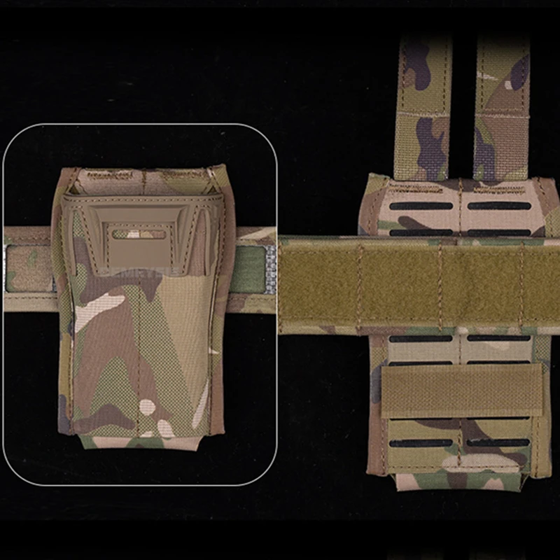 Porta-cargador MOLLE liberación rápida para rifle, táctica y caza - imagen 2
