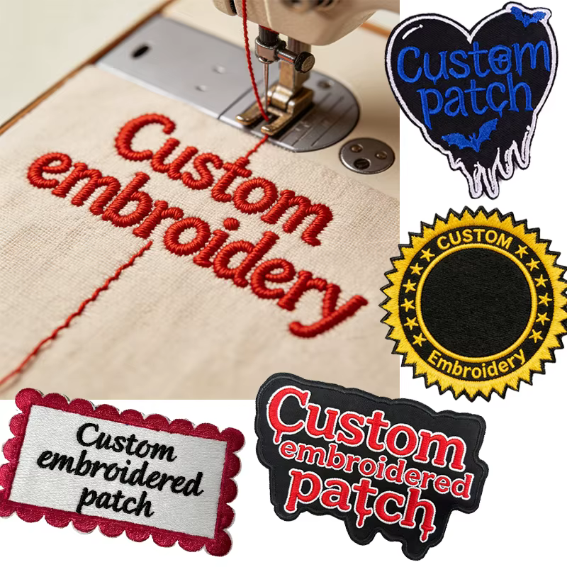 Parche termoadhesivo bordado punk motociclista para coser o planchar - imagen 5