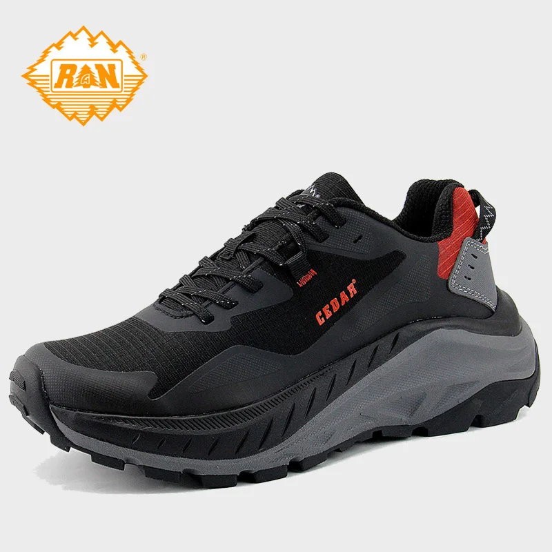 RAN Botas de senderismo trekking antideslizantes hasta el tobillo - imagen 2