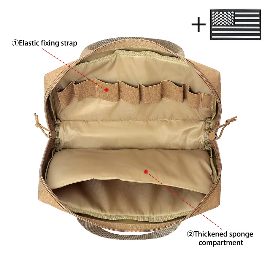 Bolsa portaherramientas multifunción con divisores y asas anchas - imagen 2