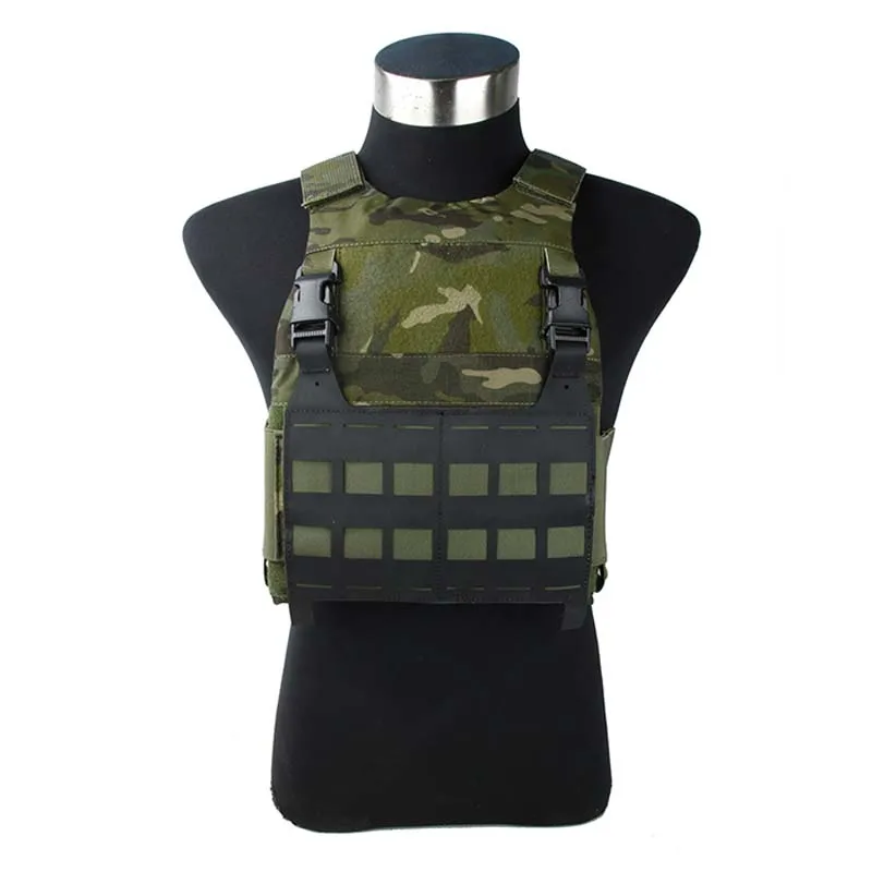 Chaleco portaplacas táctico TMC MOLLE modular para combate - imagen 2