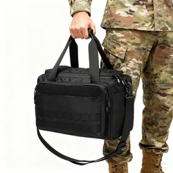 Bolsa táctica de hombro Oxford impermeable para pistola y herramientas