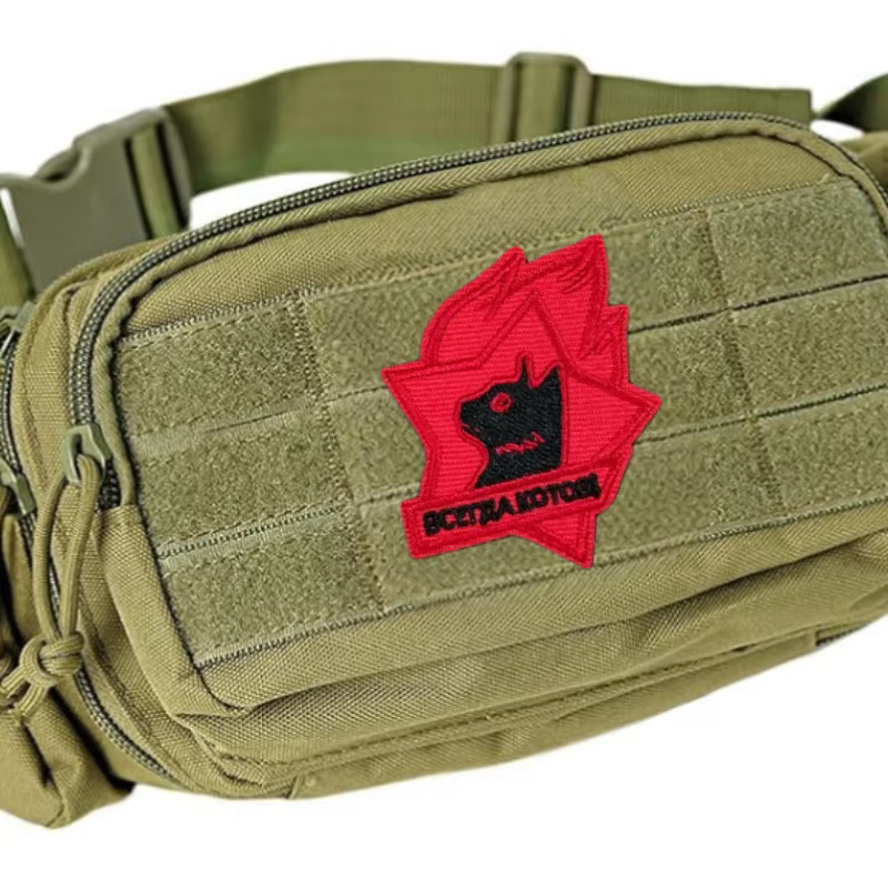 Parche táctico bordado gato negro con velcro gancho y bucle insignia - imagen 5