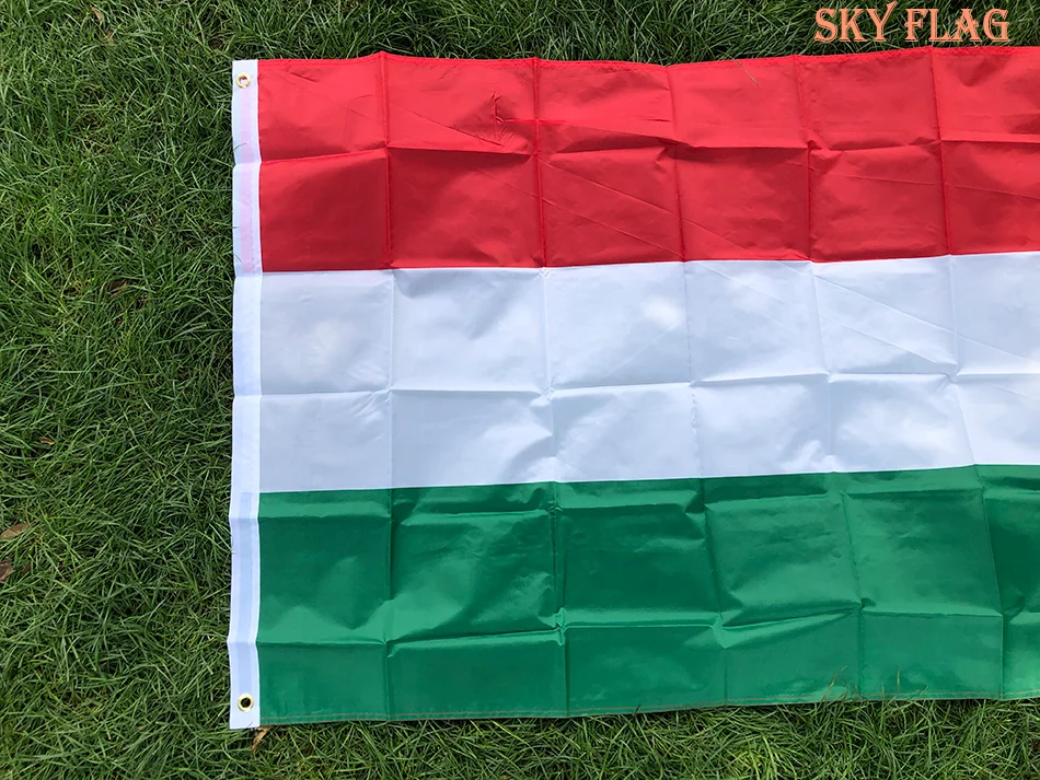 Bandera Hungría poliéster resistente – Interior y exterior - imagen 3
