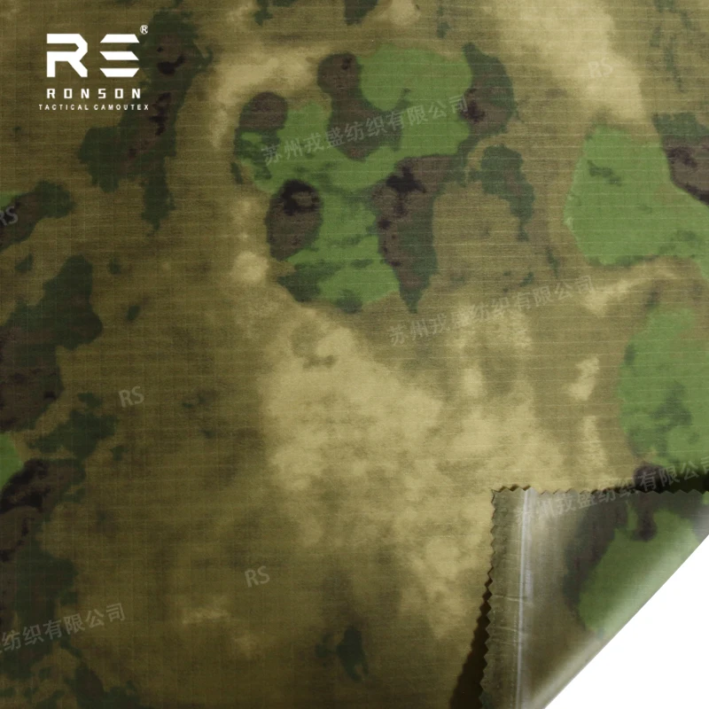 Tela táctica ripstop A-TACS FG IRR camuflaje resistente militar - imagen 5