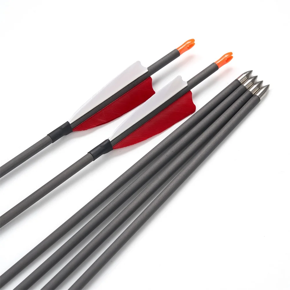 Flecha carbono Toparchery para tiro con arco precisión