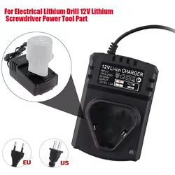 Cargador batería litio 12V universal para herramientas eléctricas