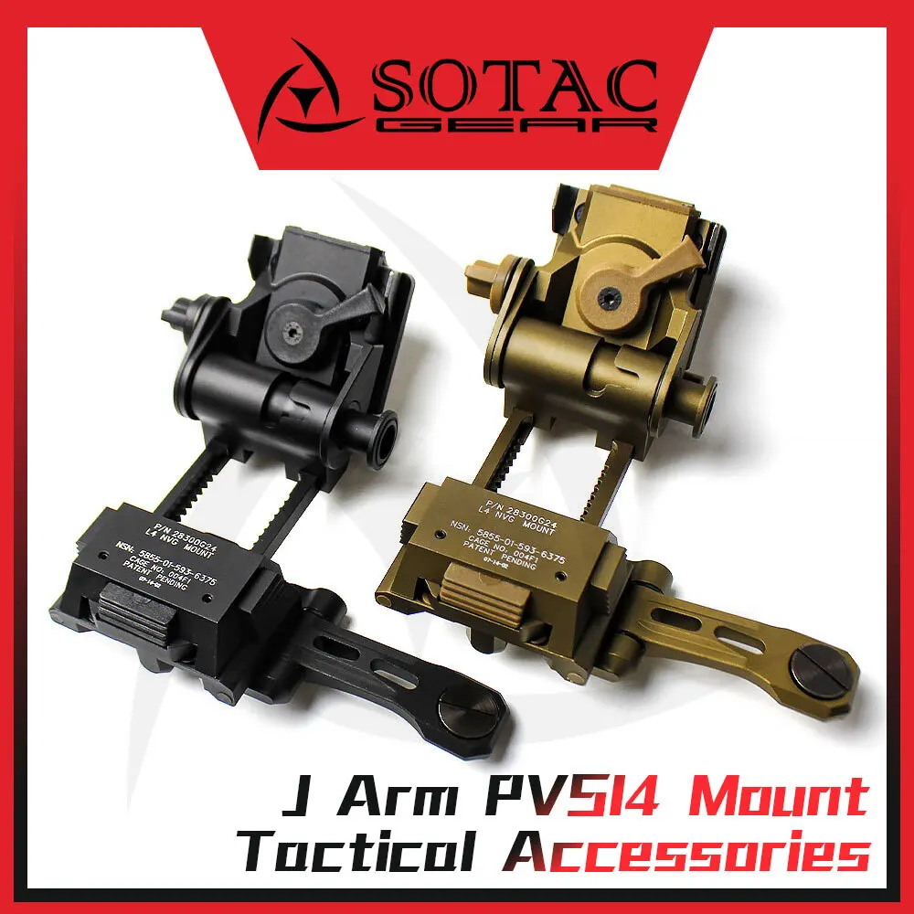 SOTAC-GEAR L4G24 Soporte de casco para gafas visión nocturna PVS14 - imagen 2