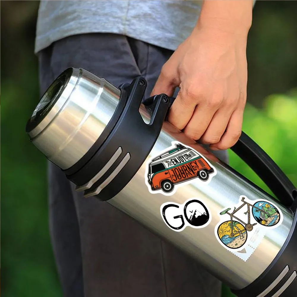Pegatinas impermeables para exterior - bosque, camping y senderismo - imagen 5