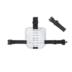 DMGear funda de muslo táctica MOLLE – Portador de revista y placa para Airsoft
