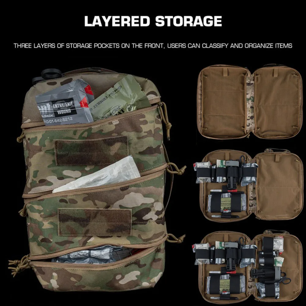 Delta GP bolsa médica táctica compacta para caza y acampada - imagen 4