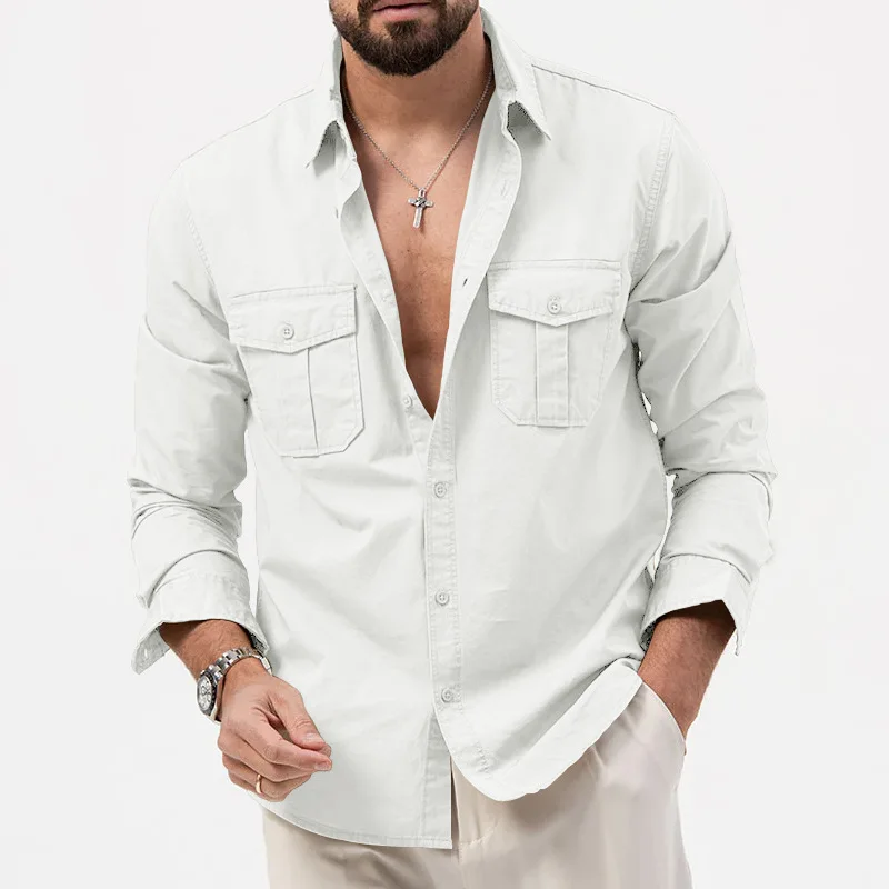 Camisa de manga larga Hombre - Ajuste y caída