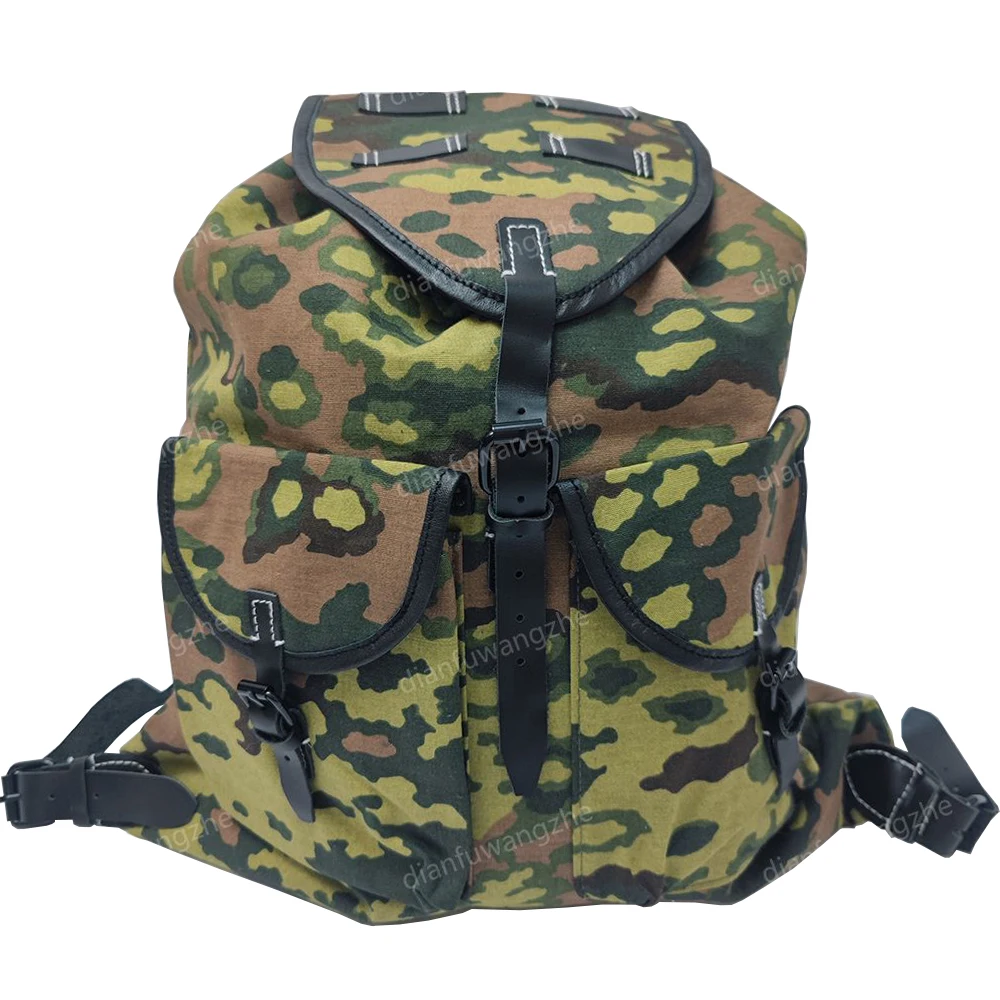 Mochila táctica alemana M31 II Guerra Mundial camuflaje gran capacidad - imagen 5