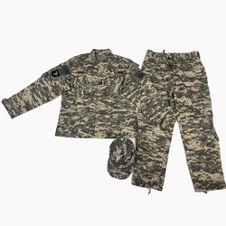 Uniforme táctico ACU UCP con gorra de combate y pantalón camuflado