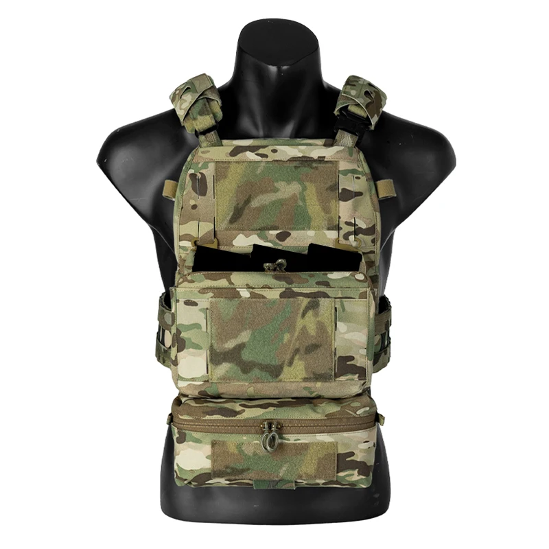 Bolsa táctica DOPE bolsillo canguro frontal Molle triple panel - imagen 5