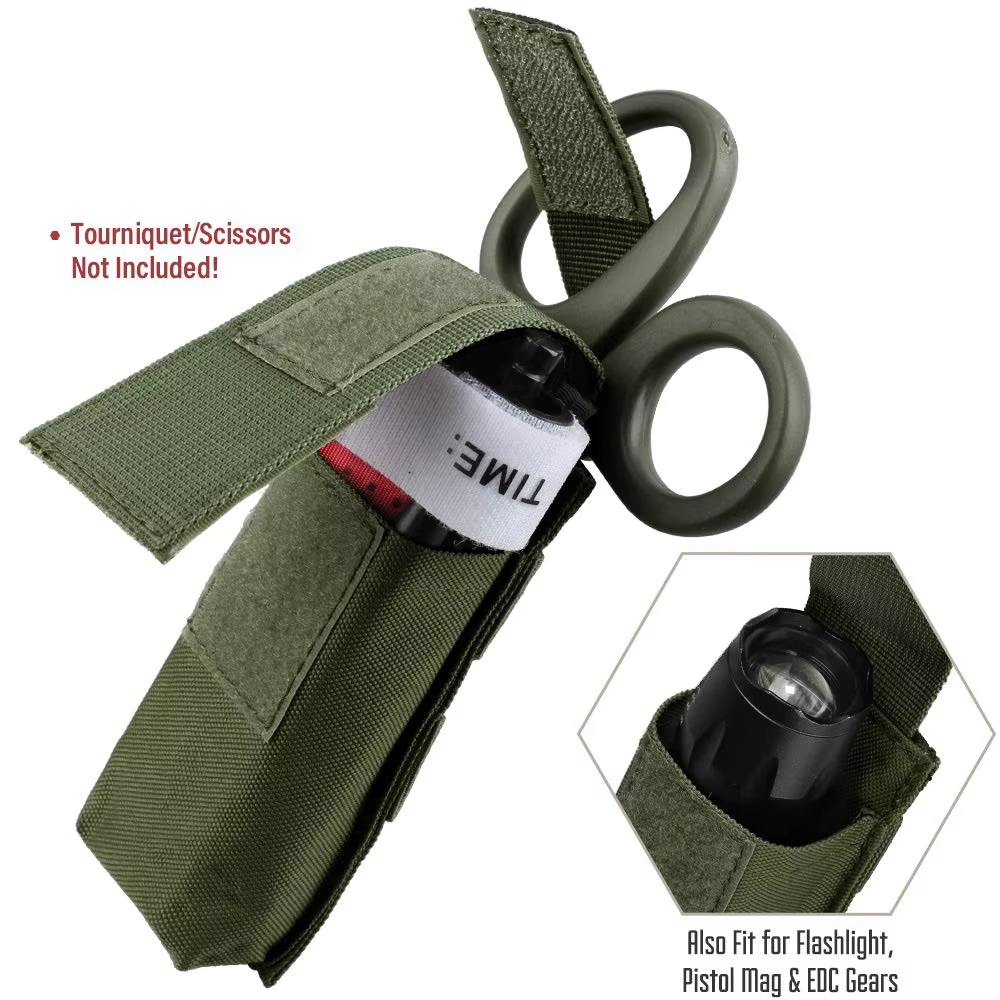 Bolsa táctica MOLLE para torniquete y accesorios EMT - imagen 4