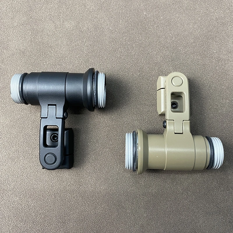 SOTAC SS MAX soporte linterna casco táctico riel Picatinny KIJI OKW - imagen 5