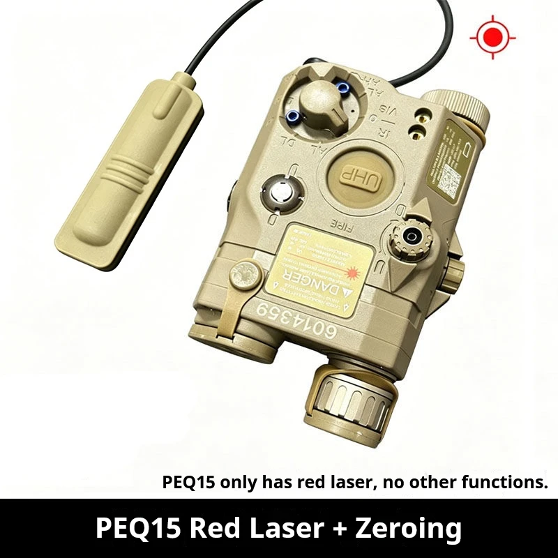 Element Linterna táctica PEQ-15 con punto rojo e indicador verde - imagen 4