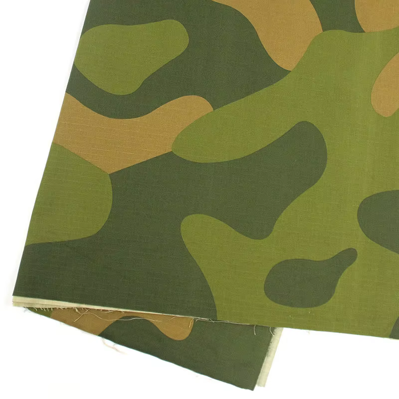 Tela camuflaje noruego de nailon a cuadros, resistente a salpicaduras - imagen 4