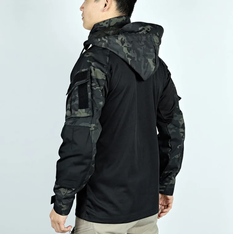 Conjunto uniforme táctico caza ripstop con sudadera y pantalón - imagen 3