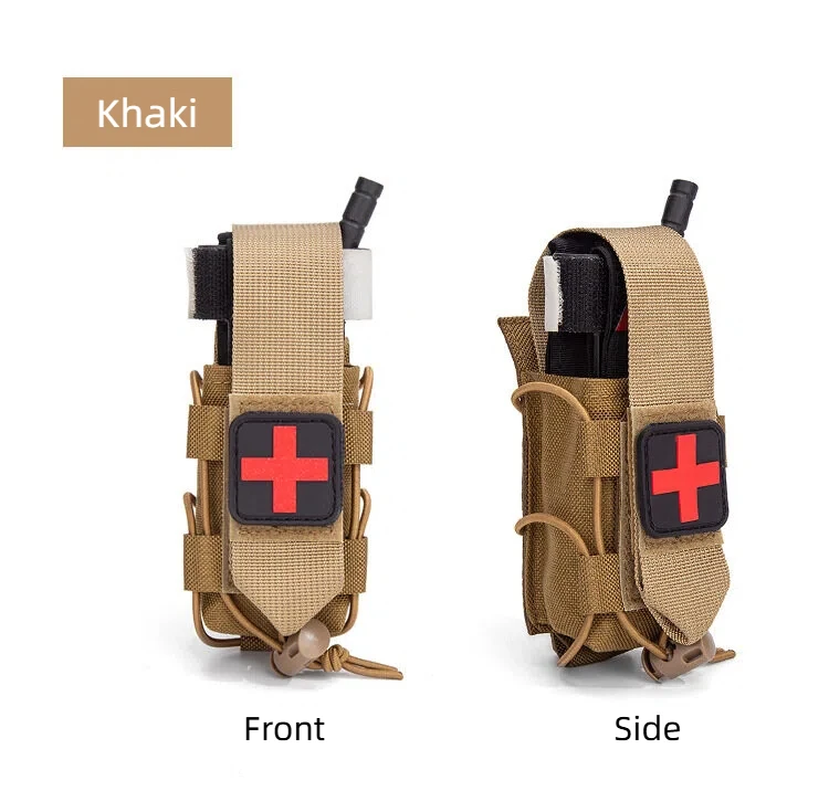 MOLLE táctico porta torniquetes IFAK con diseño compacto
